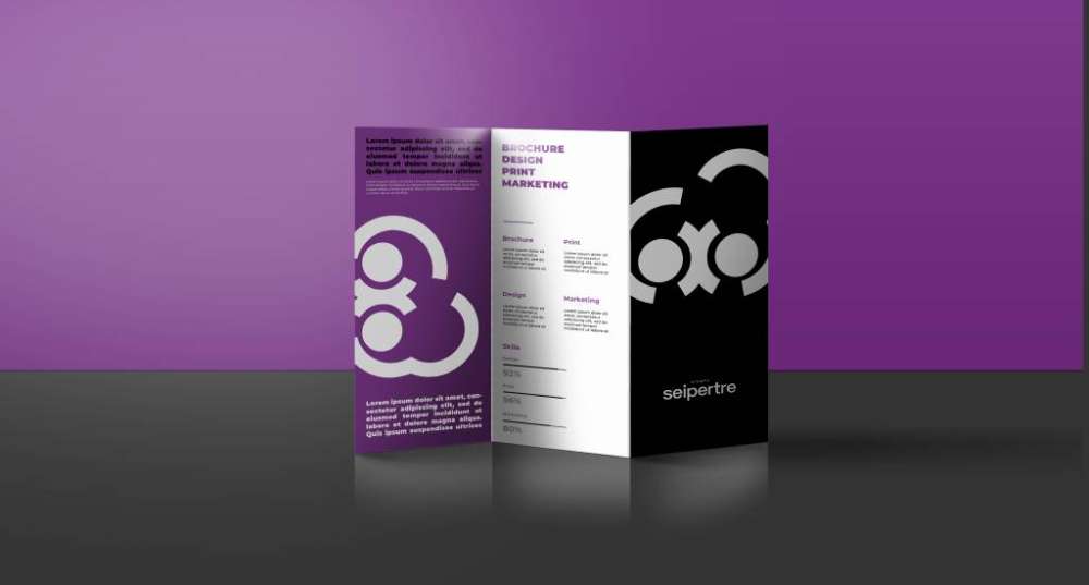 A4 brochure in three years