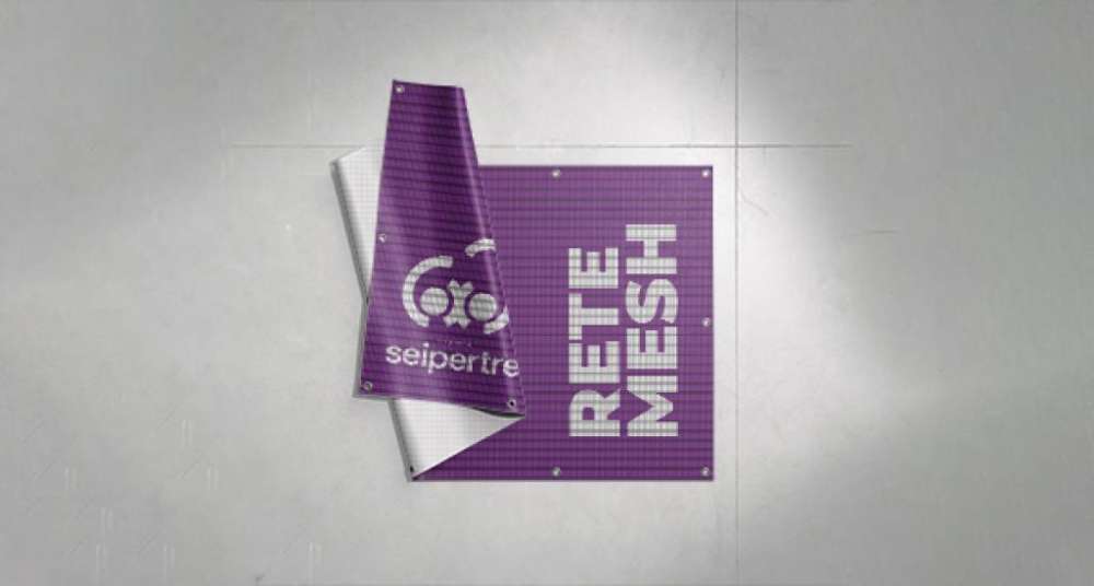 Outdoor Banner or Banner, WINDPROOF / MICRO-PERFORATED / MESH NET