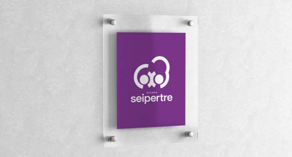 UV stamp on PLEXIGLAS